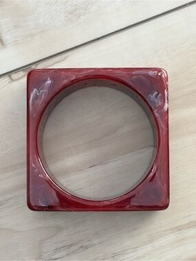 Merlot Square Bangle
